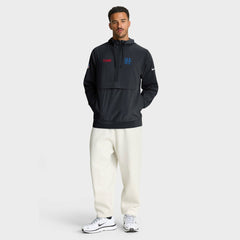 Nike Houston Texans Sideline Alt Pack Anorak Half-Zip Hoodie Jacket Navy