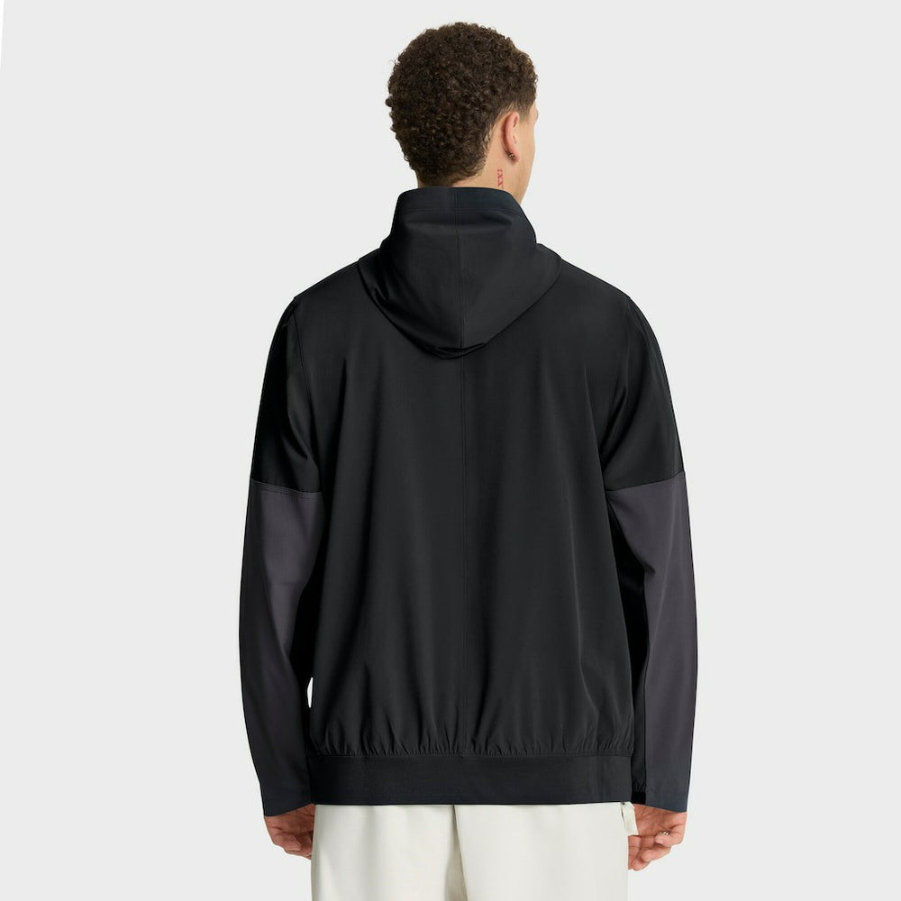 Nike Cincinnati Bengals Sideline Anorak Half-Zip Hoodie Jacket Black