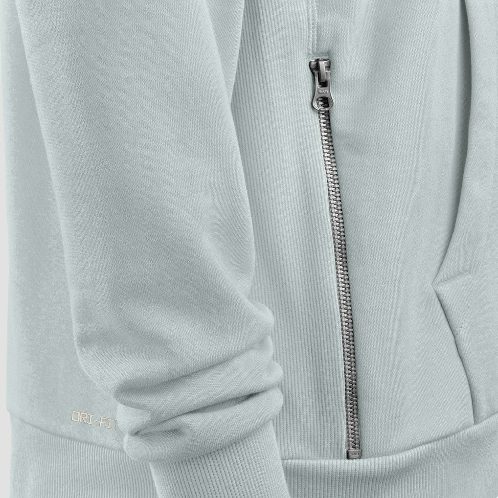 Nike Las Vegas Raiders Sideline Standard Issue Utility Player Dri-FIT Full-Zip Hoodie Silver