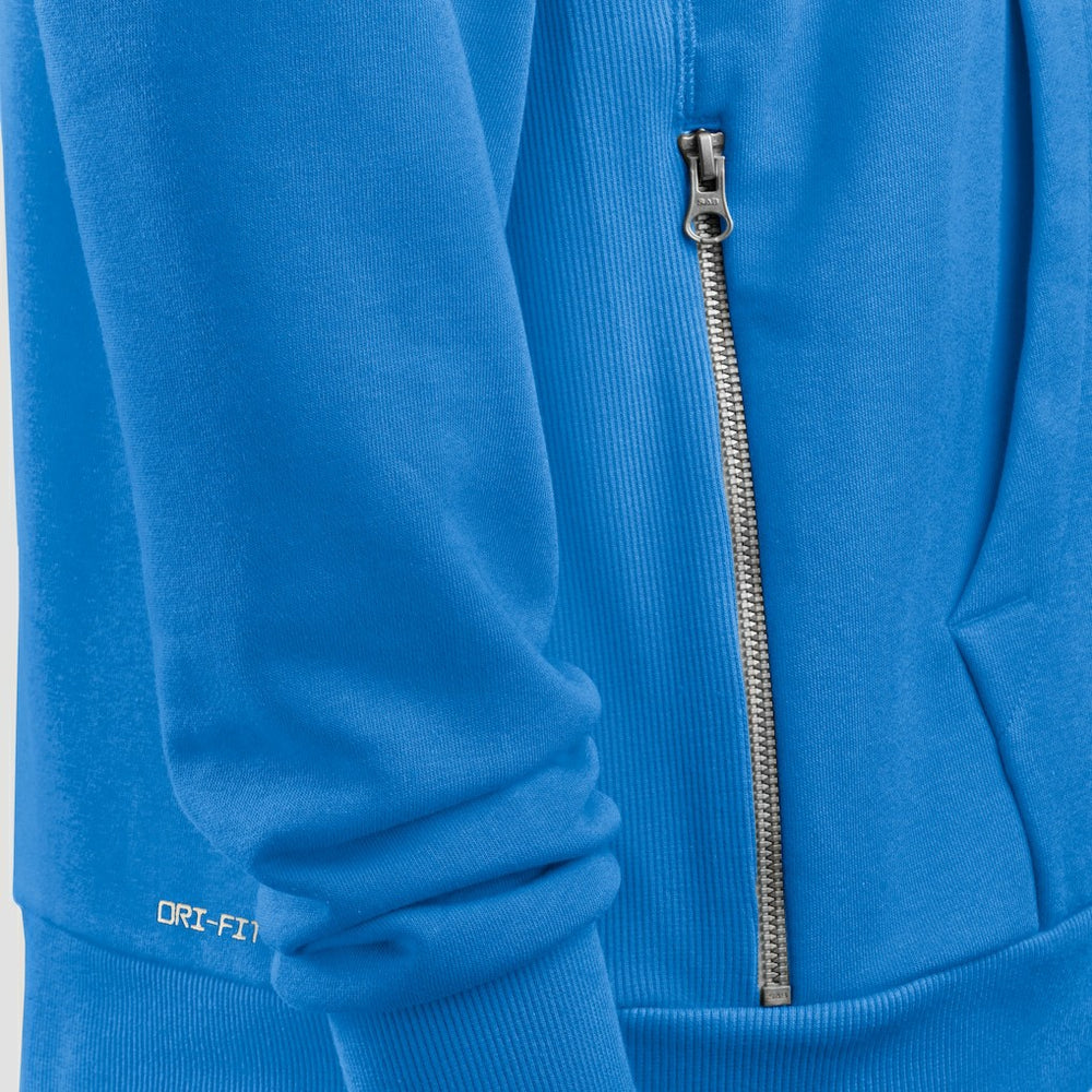 Nike Los Angeles Chargers Sideline Standard Issue Utility Player Dri-FIT Full-Zip Hoodie Powder Blue