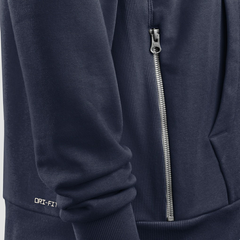 Nike New England Patriots Sideline Standard Issue Utility Player Dri-FIT Full-Zip Hoodie Navy