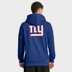 Nike New York Giants Sideline Standard Issue Utility Player Dri-FIT Full-Zip Hoodie Royal
