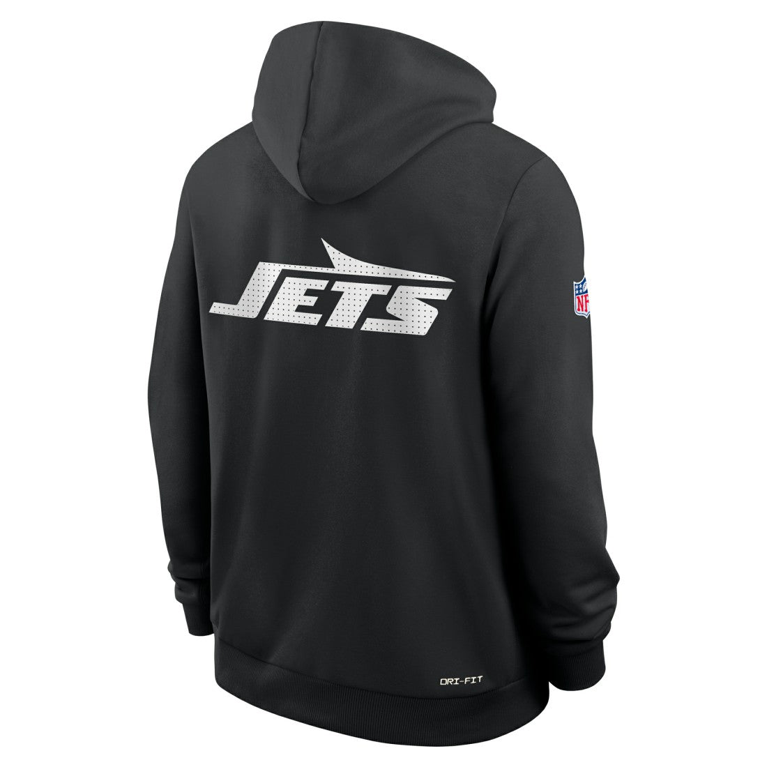 Nike New York Jets Sideline Standard Issue Utility Player Dri-FIT Full-Zip Hoodie Black