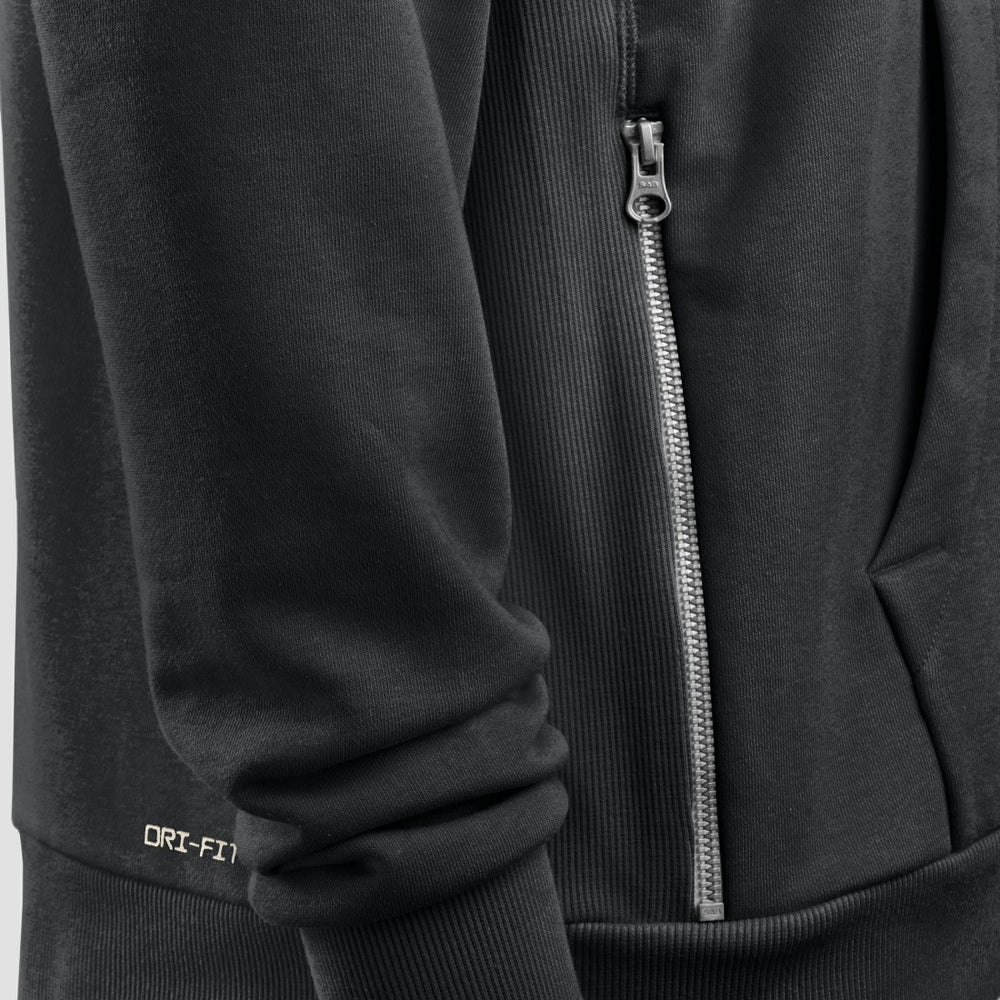 Nike New York Jets Sideline Standard Issue Utility Player Dri-FIT Full-Zip Hoodie Black