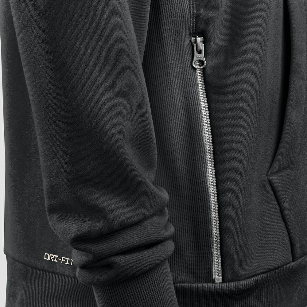 Nike San Francisco 49ers Sideline Standard Issue Utility Player Dri-FIT Full-Zip Hoodie Black
