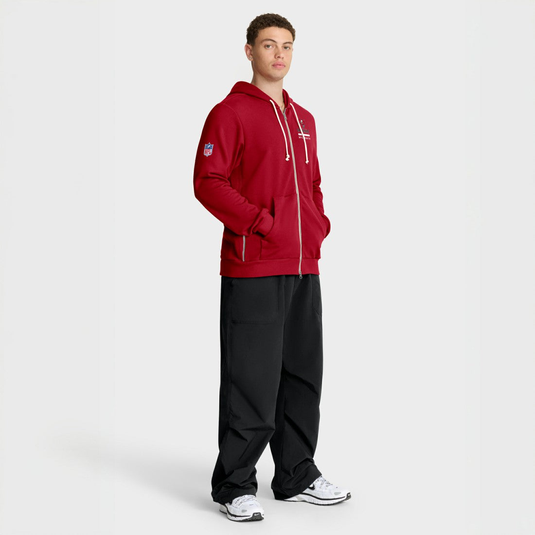 Nike Tampa Bay Buccaneers Sideline Standard Issue Utility Player Dri-FIT Full-Zip Hoodie Red