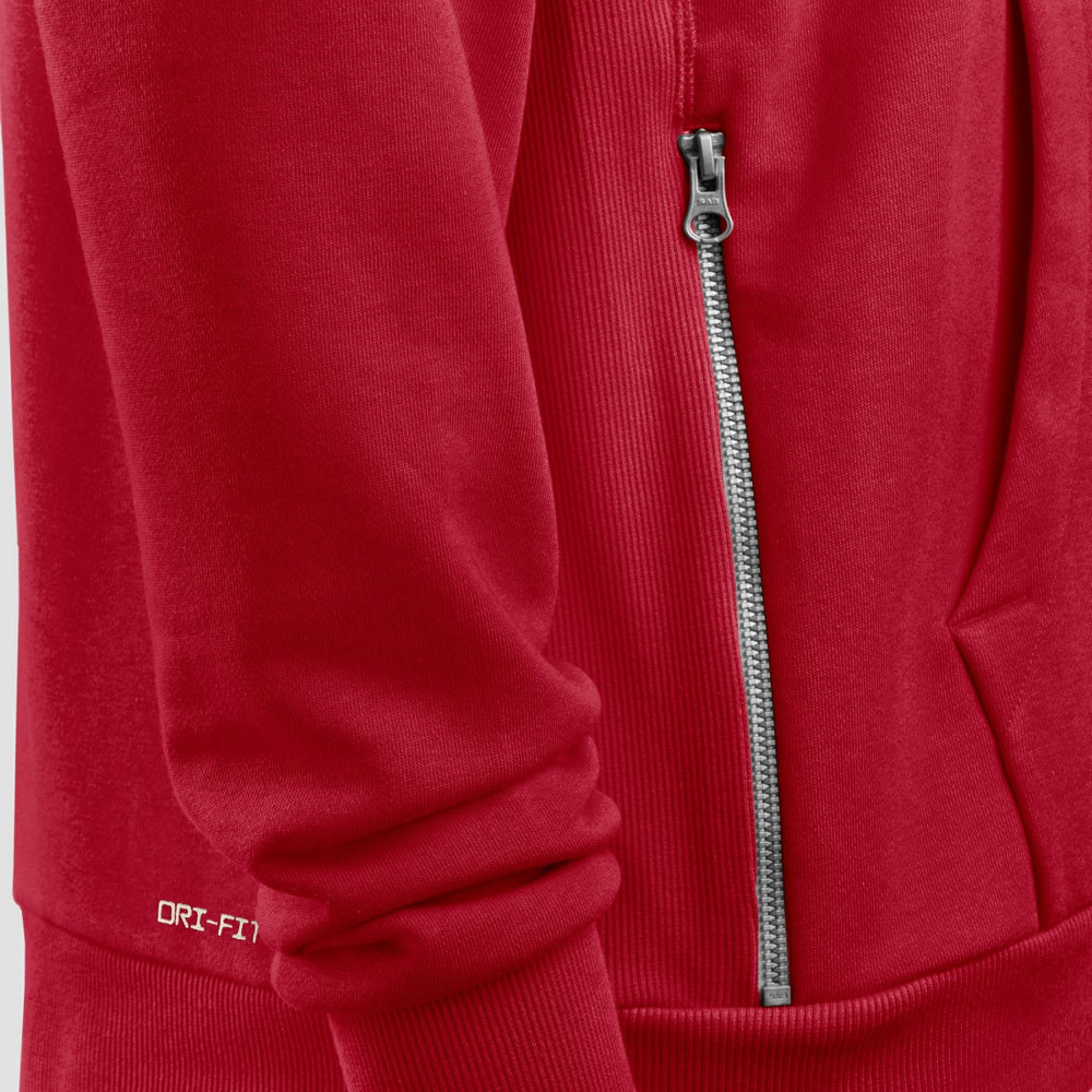 Nike Tampa Bay Buccaneers Sideline Standard Issue Utility Player Dri-FIT Full-Zip Hoodie Red