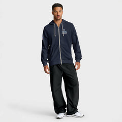 Nike Tennessee Titans Sideline Standard Issue Utility Player Dri-FIT Full-Zip Hoodie Navy