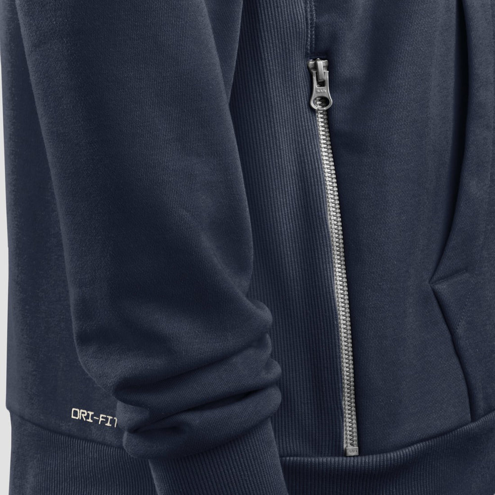 Nike Tennessee Titans Sideline Standard Issue Utility Player Dri-FIT Full-Zip Hoodie Navy