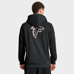 Nike Atlanta Falcons Sideline Standard Issue Utility Player Dri-FIT Full-Zip Hoodie Black