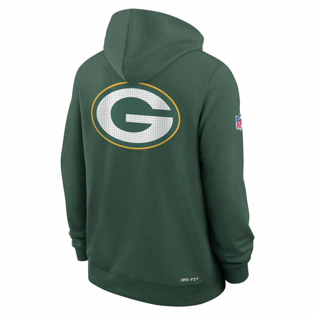 Nike Green Bay Packers Sideline Standard Issue Utility Player Dri-FIT Full-Zip Hoodie Green