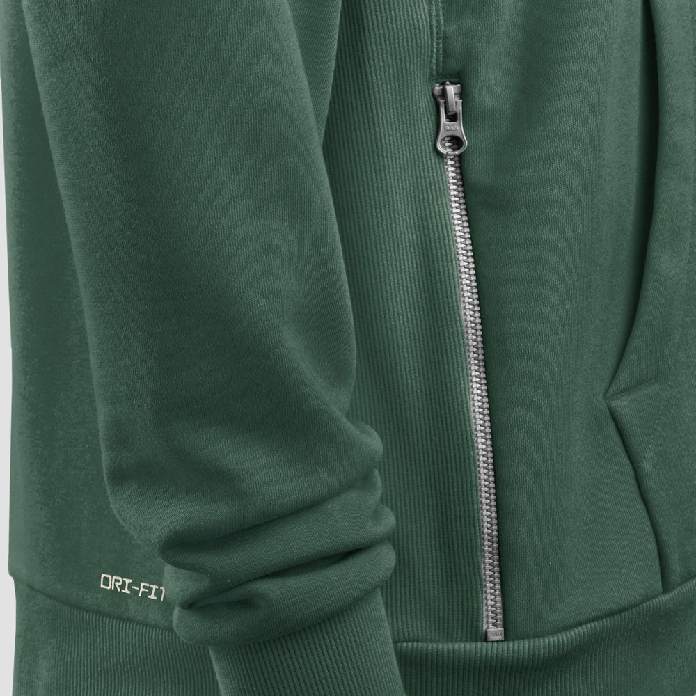 Nike Green Bay Packers Sideline Standard Issue Utility Player Dri-FIT Full-Zip Hoodie Green