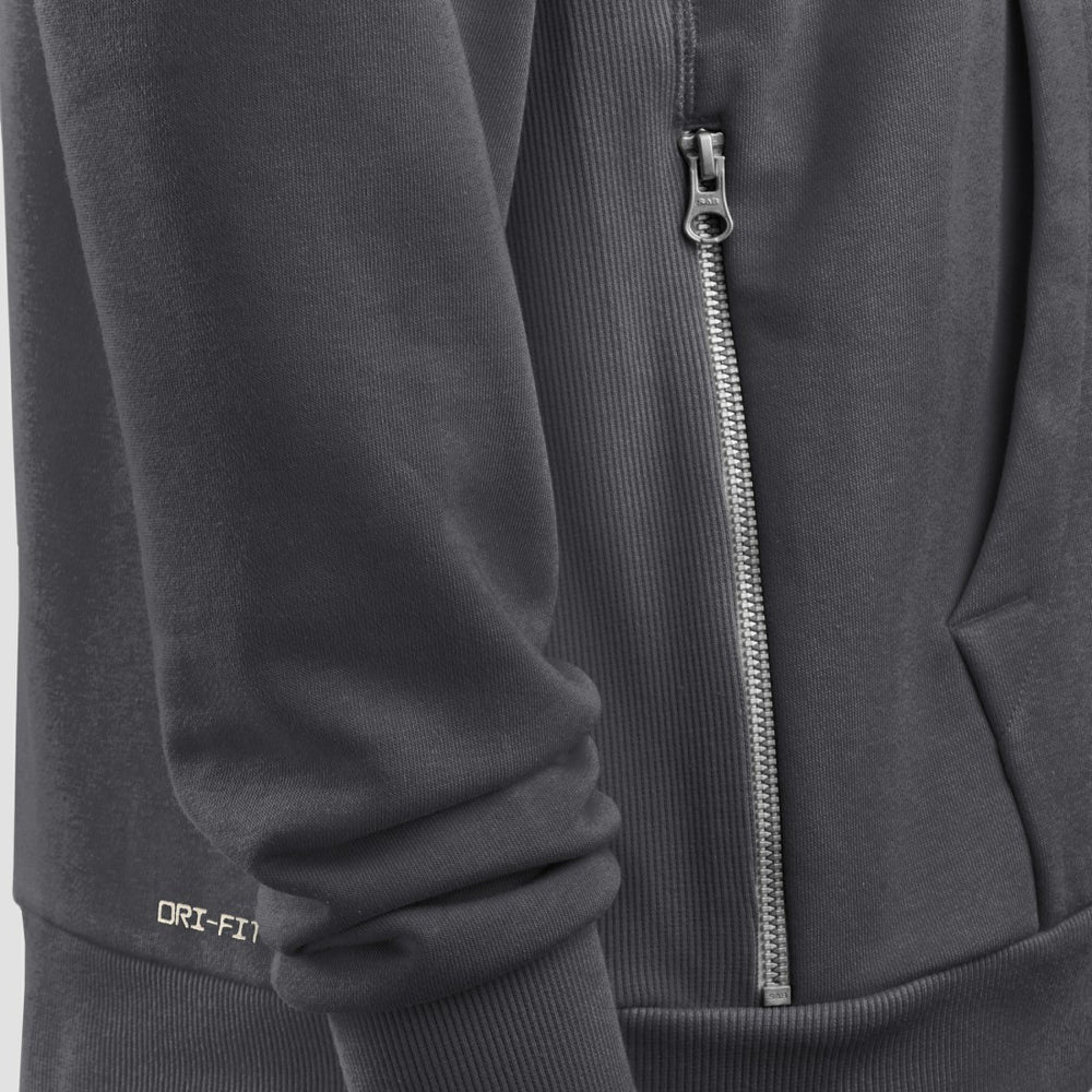Nike Houston Texans Sideline Standard Issue Utility Player Dri-FIT Full-Zip Hoodie Anthracite