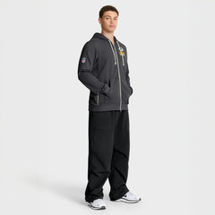 Nike Green Bay Packers Sideline Standard Issue Utility Player Dri-FIT Full-Zip Hoodie Anthracite