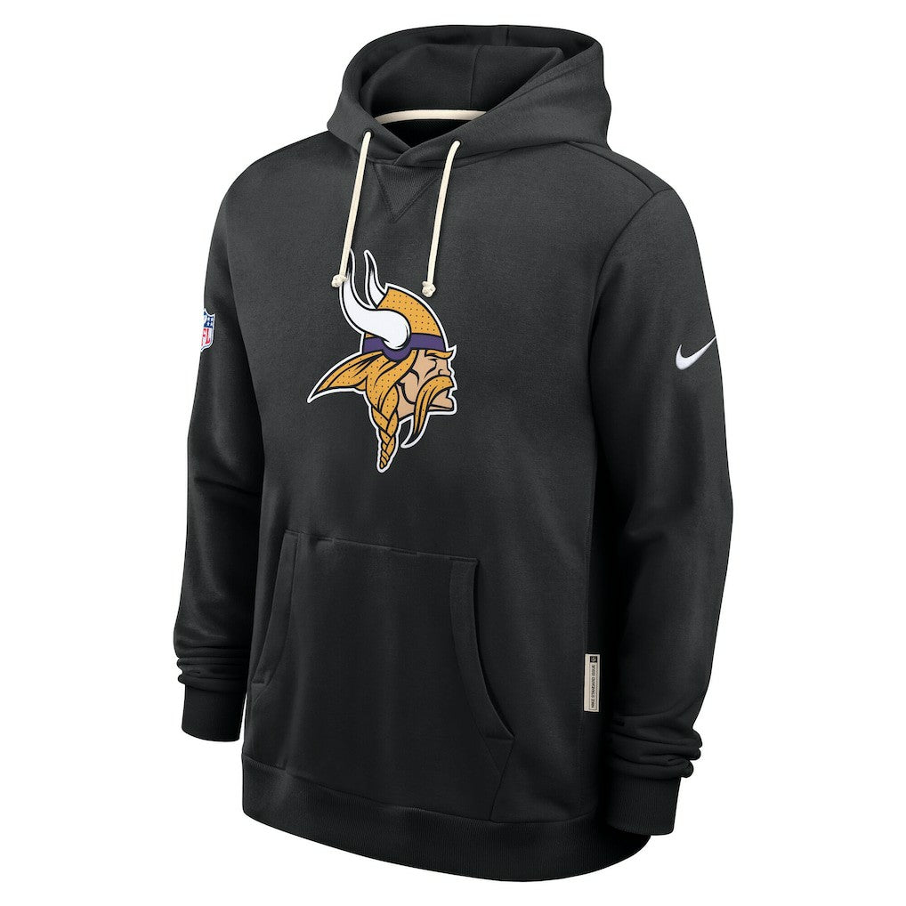 Nike Minnesota Vikings Sideline Standard Issue Initial Home Dri-FIT Hoodie Black