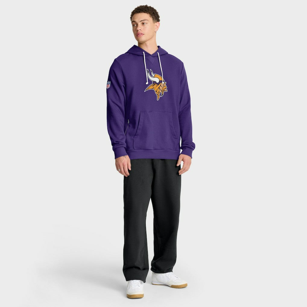 Nike Minnesota Vikings Sideline Standard Issue Initial Home Dri-FIT Hoodie Purple