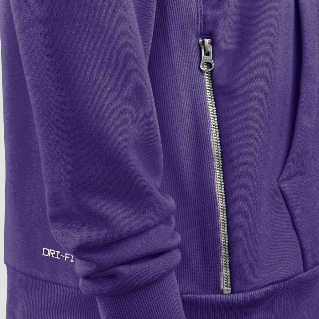 Nike Minnesota Vikings Sideline Standard Issue Initial Home Dri-FIT Hoodie Purple