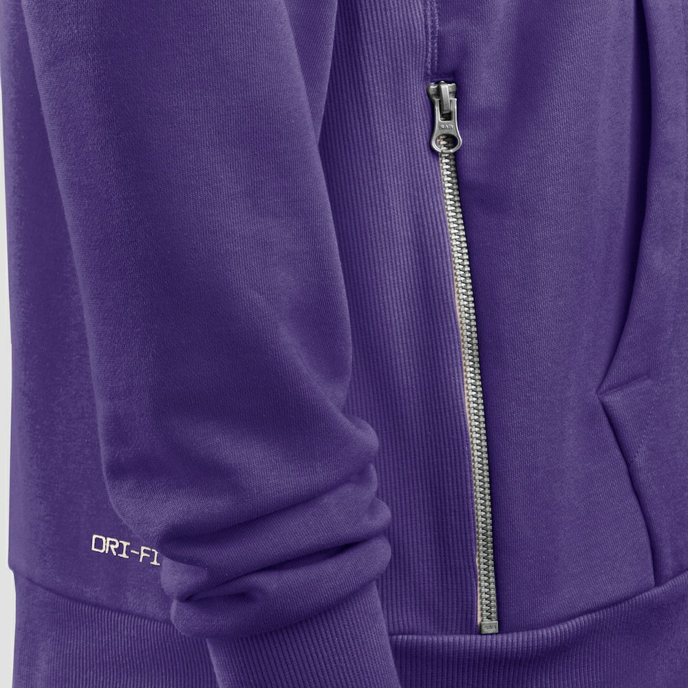 Nike Minnesota Vikings Sideline Standard Issue Initial Home Dri-FIT Hoodie Purple