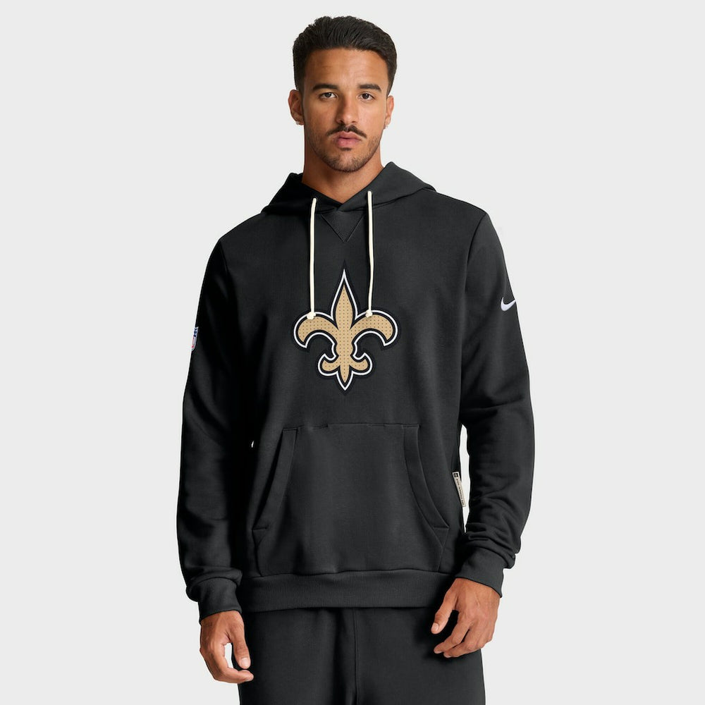 Nike New Orleans Saints Sideline Standard Issue Initial Home Dri-FIT Hoodie Black
