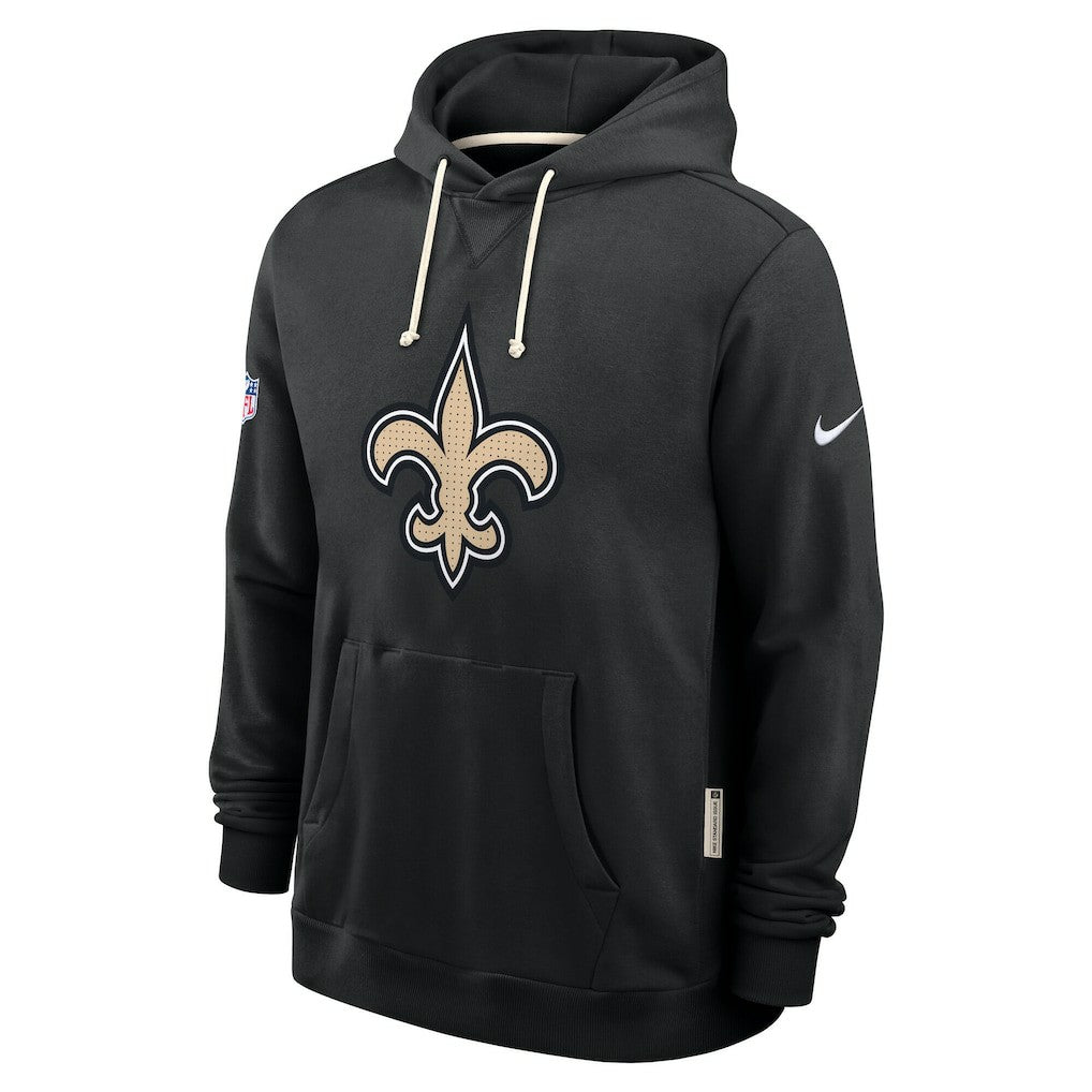 Nike New Orleans Saints Sideline Standard Issue Initial Home Dri-FIT Hoodie Black