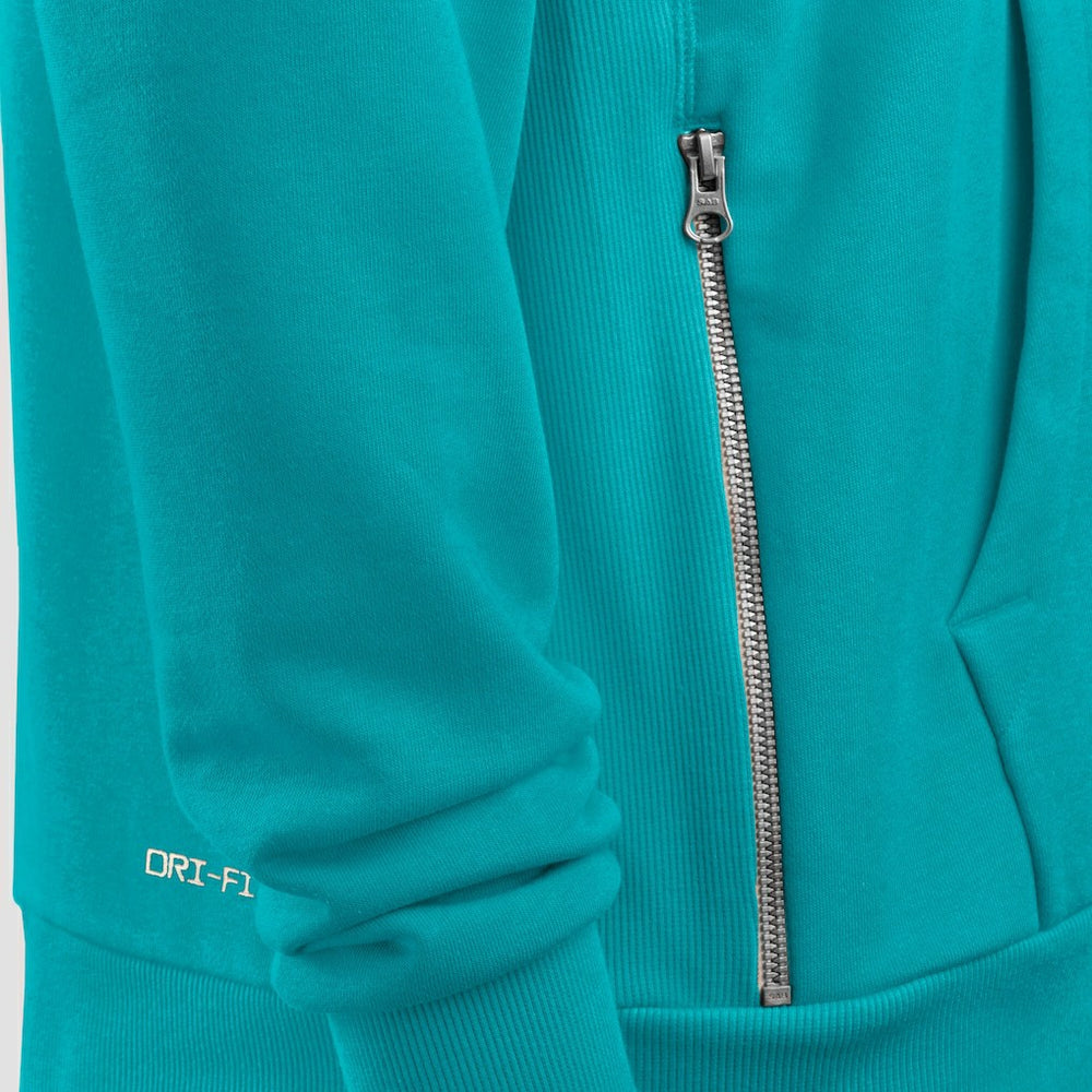 Nike Miami Dolphins Sideline Standard Issue Initial Home Dri-FIT Hoodie Aqua