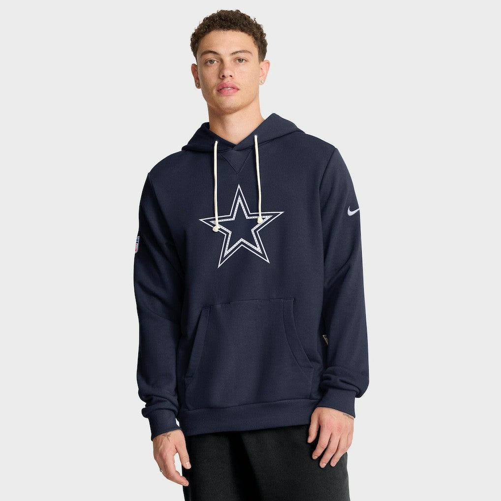 Nike Dallas Cowboys Sideline Standard Issue Initial Home Dri-FIT Hoodie Navy