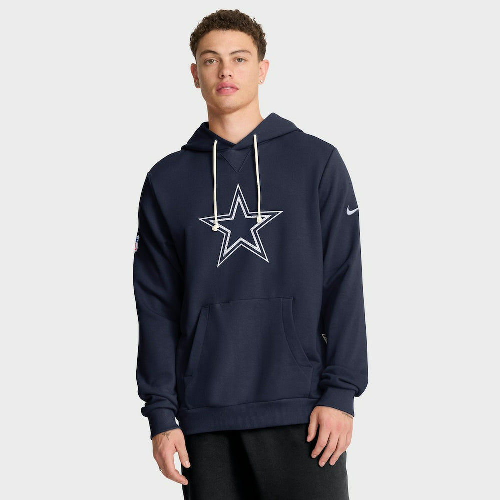 Nike Dallas Cowboys Sideline Standard Issue Initial Home Dri-FIT Hoodie Navy