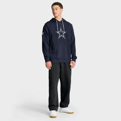 Nike Dallas Cowboys Sideline Standard Issue Initial Home Dri-FIT Hoodie Navy