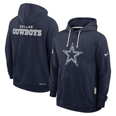 Nike Dallas Cowboys Sideline Standard Issue Initial Home Dri-FIT Hoodie Navy
