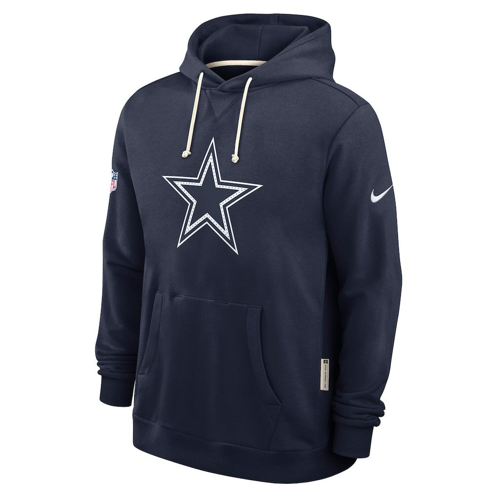 Nike Dallas Cowboys Sideline Standard Issue Initial Home Dri-FIT Hoodie Navy