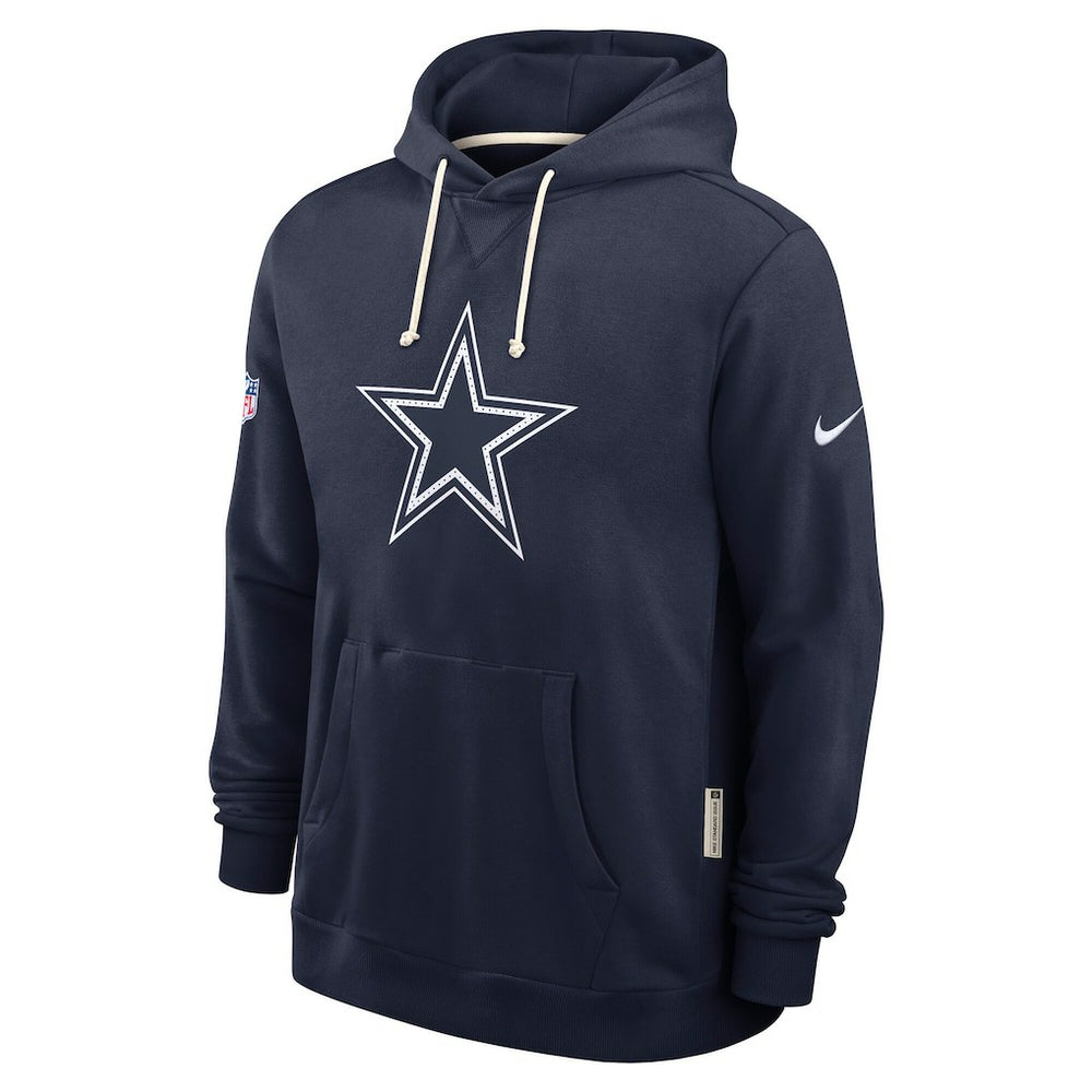 Nike Dallas Cowboys Sideline Standard Issue Initial Home Dri-FIT Hoodie Navy