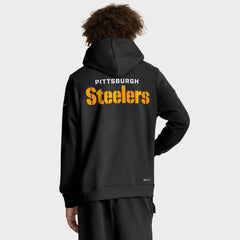 Nike Pittsburgh Steelers Sideline Standard Issue Initial Home Dri-FIT Hoodie Black