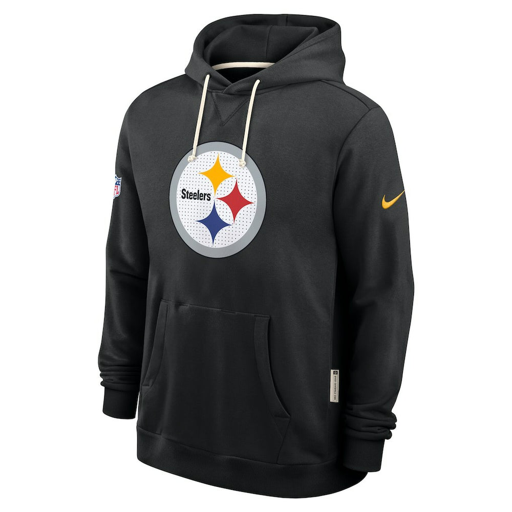 Nike Pittsburgh Steelers Sideline Standard Issue Initial Home Dri-FIT Hoodie Black