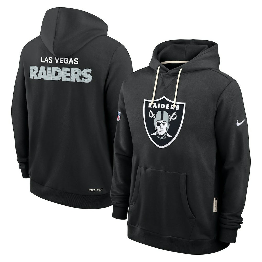 Nike Las Vegas Raiders Sideline Standard Issue Initial Home Dri-FIT Hoodie Black
