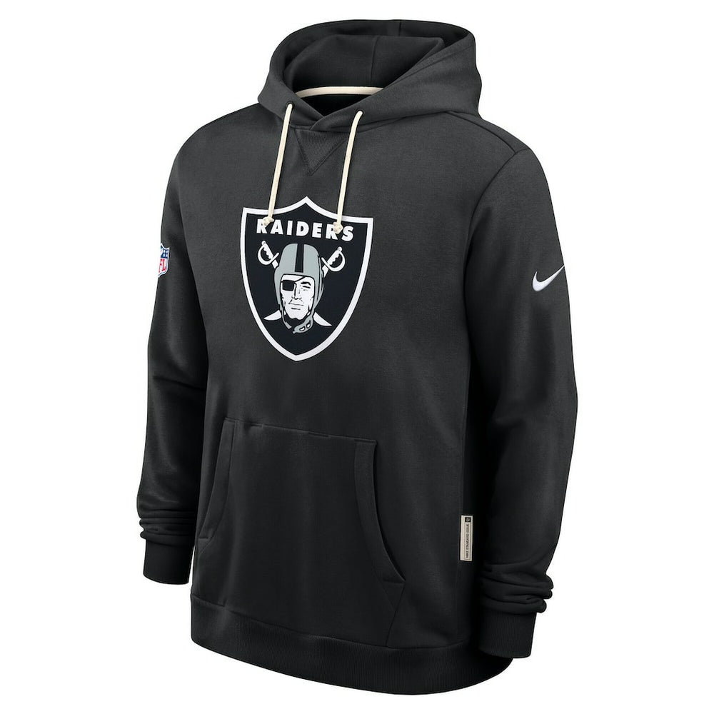Nike Las Vegas Raiders Sideline Standard Issue Initial Home Dri-FIT Hoodie Black