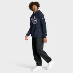 Nike Tennessee Titans Sideline Standard Issue Initial Home Dri-FIT Hoodie Navy