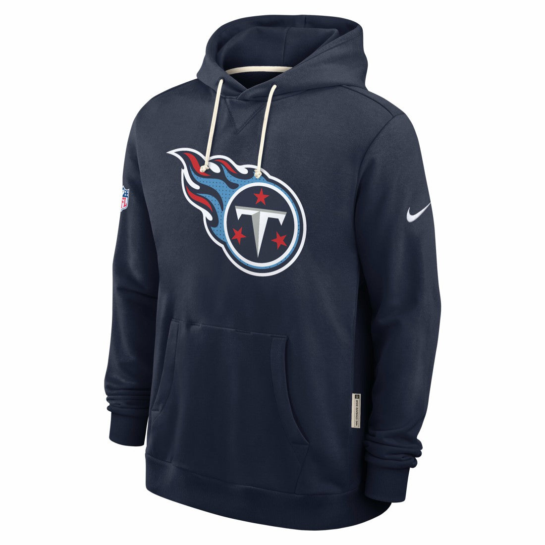 Nike Tennessee Titans Sideline Standard Issue Initial Home Dri-FIT Hoodie Navy