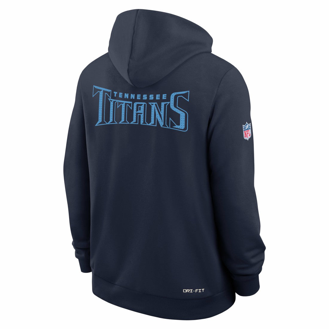 Nike Tennessee Titans Sideline Standard Issue Initial Home Dri-FIT Hoodie Navy