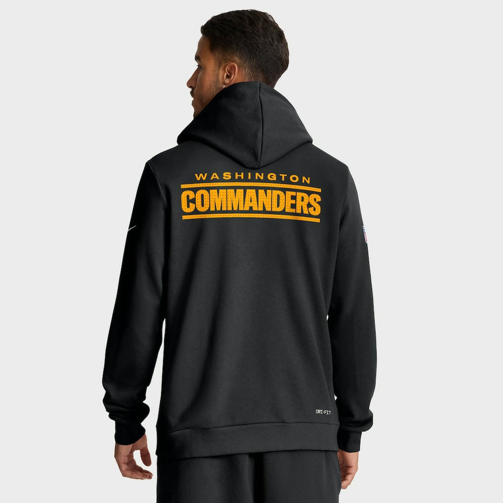 Nike Washington Commanders Sideline Standard Issue Initial Home Dri-FIT Hoodie Black