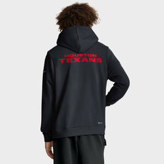 Nike Houston Texans Sideline Standard Issue Initial Home Dri-FIT Hoodie Navy