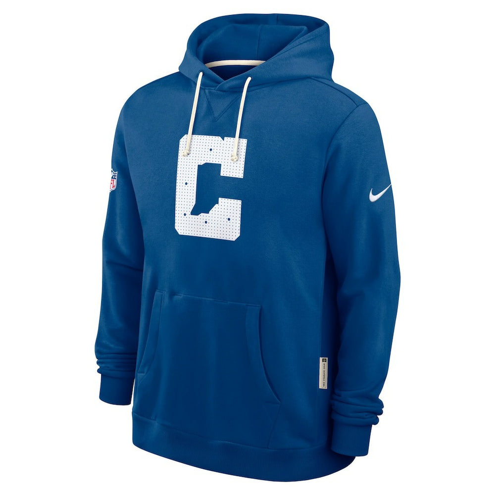 Nike Indianapolis Colts Sideline Standard Issue Initial Home Dri-FIT Hoodie Royal