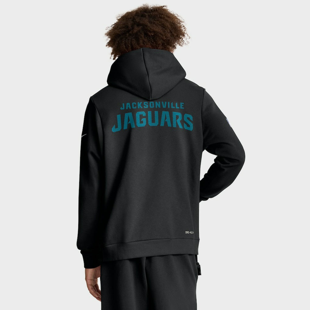 Nike Jacksonville Jaguars Sideline Standard Issue Initial Home Dri-FIT Hoodie Black