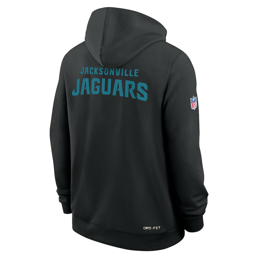 Nike Jacksonville Jaguars Sideline Standard Issue Initial Home Dri-FIT Hoodie Black