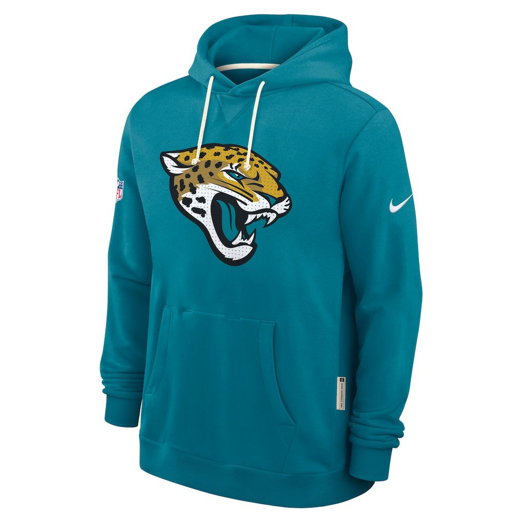 Nike Jacksonville Jaguars Sideline Standard Issue Initial Home Dri-FIT Hoodie Teal