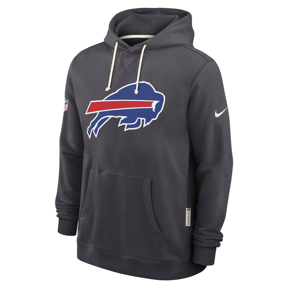 Nike Buffalo Bills Sideline Standard Issue Initial Home Dri-FIT Hoodie Anthracite