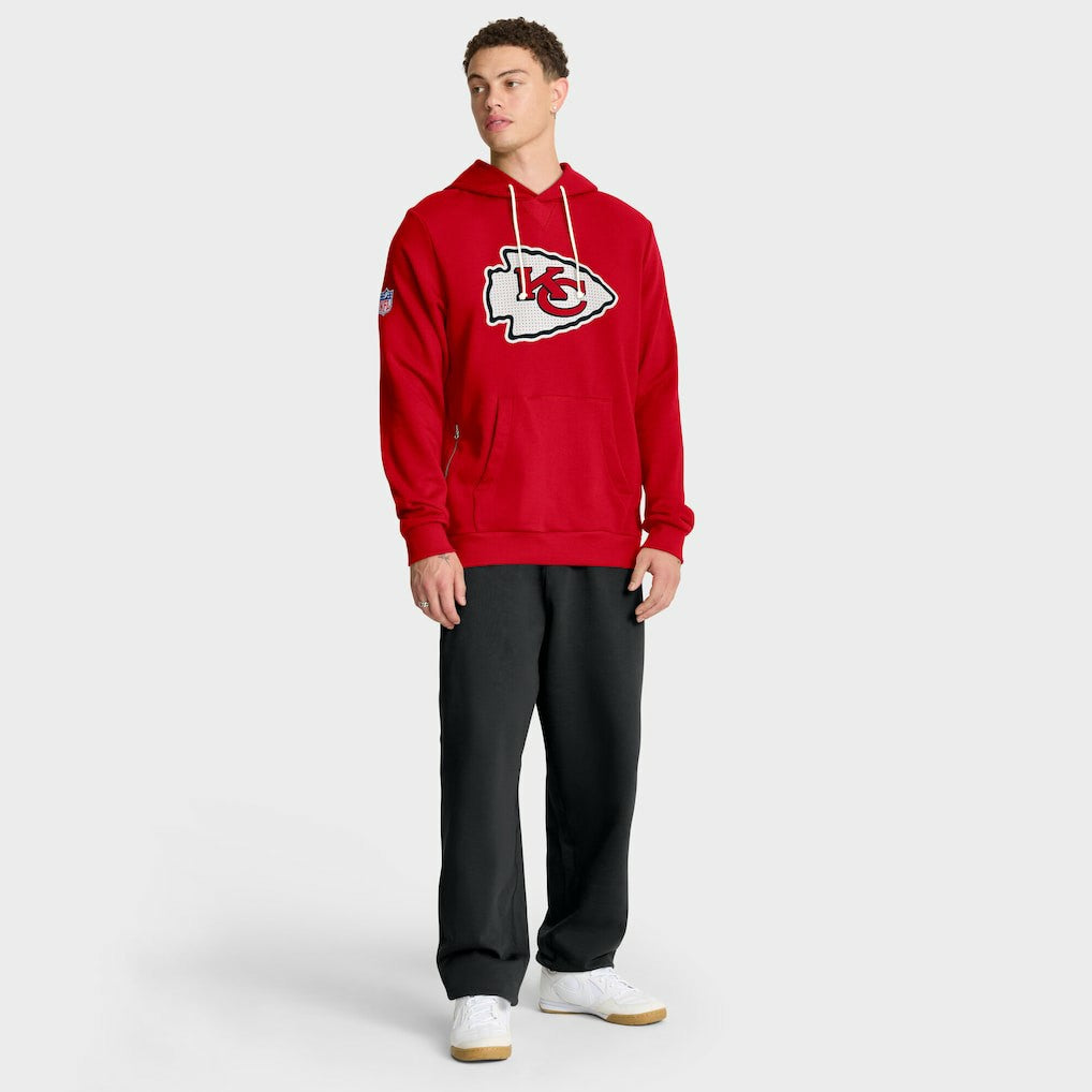 Nike Kansas City Chiefs Sideline Standard Issue Initial Home Dri-FIT Hoodie Red