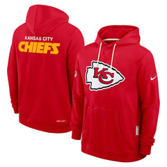 Nike Kansas City Chiefs Sideline Standard Issue Initial Home Dri-FIT Hoodie Red