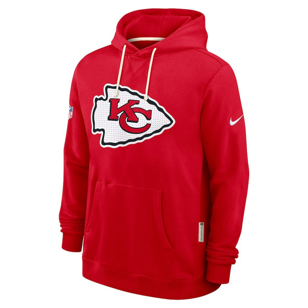 Nike Kansas City Chiefs Sideline Standard Issue Initial Home Dri-FIT Hoodie Red