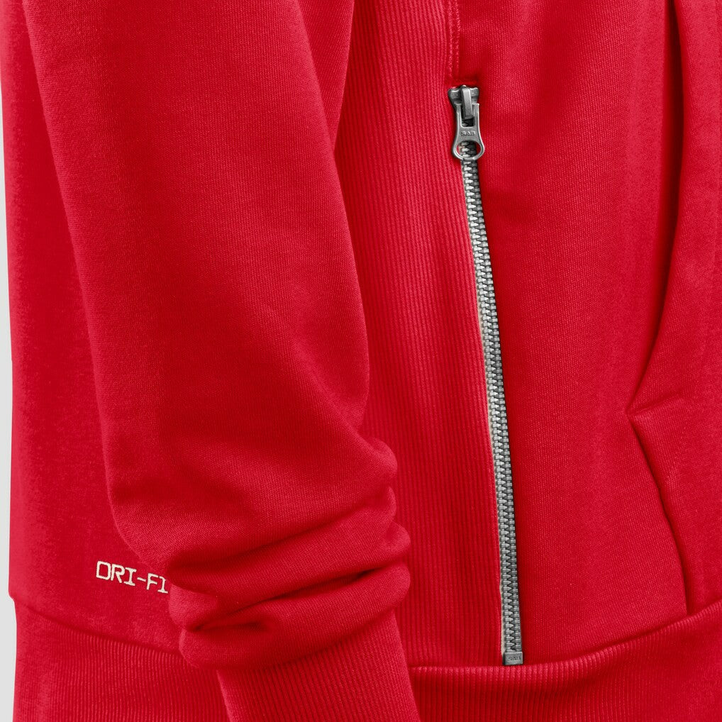 Nike Kansas City Chiefs Sideline Standard Issue Initial Home Dri-FIT Hoodie Red