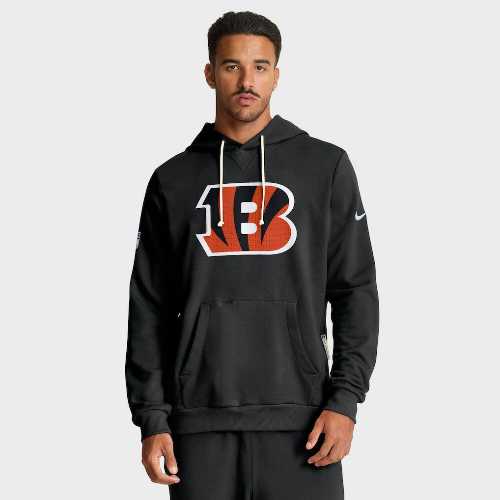 Nike Cincinnati Bengals Sideline Standard Issue Initial Home Dri-FIT Hoodie Black